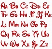 14 Disney Font Alphabet Letters Images - Disney Letter Font Embroidery ...