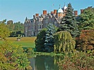 The beautiful Sandringham House and gardens in Norfolk, England. The ...