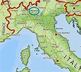 Bergamo Mapa - Mapa Przystanków