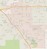 Chino, California Map