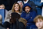 Vitaa et son mari Hicham Bendaoud dans les tribunes du match de Ligue 1 ...