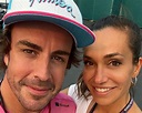 Fernando Alonso, muy romántico con su novia, Andrea Schlager
