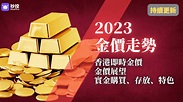 金價走勢2023│香港最新黃金價格：周大福/周生生/六福/恒生- 秒投StockViva
