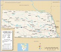 Map of the State of Nebraska, USA - Nations Online Project