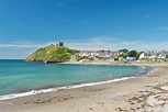 Criccieth Beach and Castle - Llyn Peninsular - Wales — Nickscape