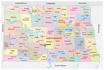 London North Dakota Map - America Zip Code Map Outline