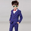 Couture Gentleman Formal Clothing Boy Weddings Prom Suits 4PCS Kids ...