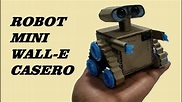 Como Hacer un Mini Robot Wall-E Electrico casero de Carton - YouTube