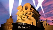 Twentieth Century Fox Film Corp - 2009 Font v3 by AniGummiJason on ...