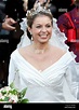 Annemarie Gualthérie van Weezel after her church wedding with Prince ...