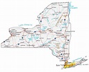 Map of New York Cities and Towns | Printable City Maps