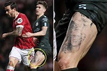 Man City star John Stones shows off mystery tattoos in Bristol City win ...