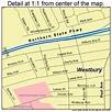 Westbury New York Street Map 3679444