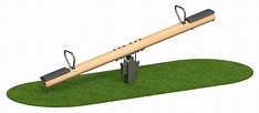Timber See Saw | Seesaws and Slides | A E Evans