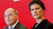 Linken-Fraktionschef Gregor Gysi schwärmt von Sahra Wagenknecht - DER ...
