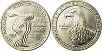 Vereinigte Staaten Dollar 1983 P Münze, U.S. Mint, Philadelphia, STGL ...