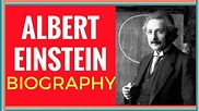 albert einstein biography explained in short - YouTube