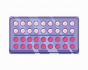 pastillas anticonceptivas salud sexual 10349697 Vector en Vecteezy