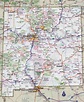 Road Map Of Texas And New Mexico - World Of Light Map