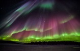 A la "caza" de auroras boreales, un fenómeno que hechiza