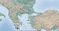 StepMap - Thrakien - Landkarte für Griechenland