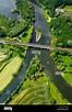 Ruhrtal, Mündung Ruhr und Lenne in Hengsteysee, Flüsse, Hagen ...