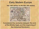Early modern europe