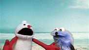screaming blue thing and his friend eat air - YouTube