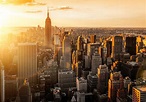 sunset, New York City, Manhattan Wallpapers HD / Desktop and Mobile ...