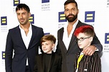 Ricky Martin publica fotos inéditas de sus cuatro hijos con su madre ...