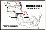 Missile Silos of the U.S.A. Maps Postcard