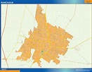 Rancagua map from Chile | Wall maps