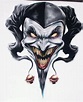 Joker villain from Batman | Jester tattoo, Evil clown tattoos, Skull ...
