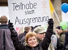 Europäischer Protesttag zur Gleichstellung von Menschen mit ...