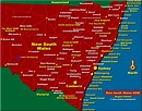 NSW Map - Australia Tourist Guide