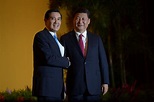 歷史性的畫面：習近平與馬英九會面握手 - 紐約時報中文網