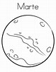 Cómo dibujar El Planeta Marte 】 Paso a Paso Muy Fácil 2024 - Dibuja Fácil