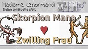 Skorpion Mann & Zwillinge Frau: Liebe und Partnerschaft - YouTube