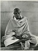 Portrait of a Jain Monk in Meditation in Palitana, India - 1928 - Old ...
