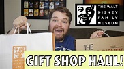 Disney Family Museum Gift Shop Haul - YouTube