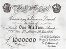 the million pound note - Pam West British Bank Notes