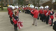 Lincoln High School Marching Band grants hospice patient's birthday ...