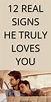12 True Signs He Loves You Deeply | Signs he loves you, Man in love ...
