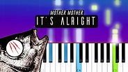 Mother Mother - It's Alright (Piano Tutorial) - YouTube