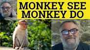 Monkey See Monkey Do - Monkey See Monkey Do Meaning - Monkey See Monkey ...