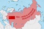 El Mapa Político De La URSS Mapas De El Orden Mundial EOM ...