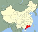 China Guangdong Location Map • Mapsof.net