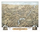 Beautifully detailed map of Stamford, CT from 1875 - KNOWOL