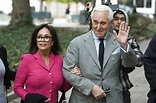 Roger Stone and his wife Nydia arrive at Federal Court for Stone's trial