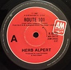 Herb Alpert - Route 101 / Angel (Vinyl) | Discogs